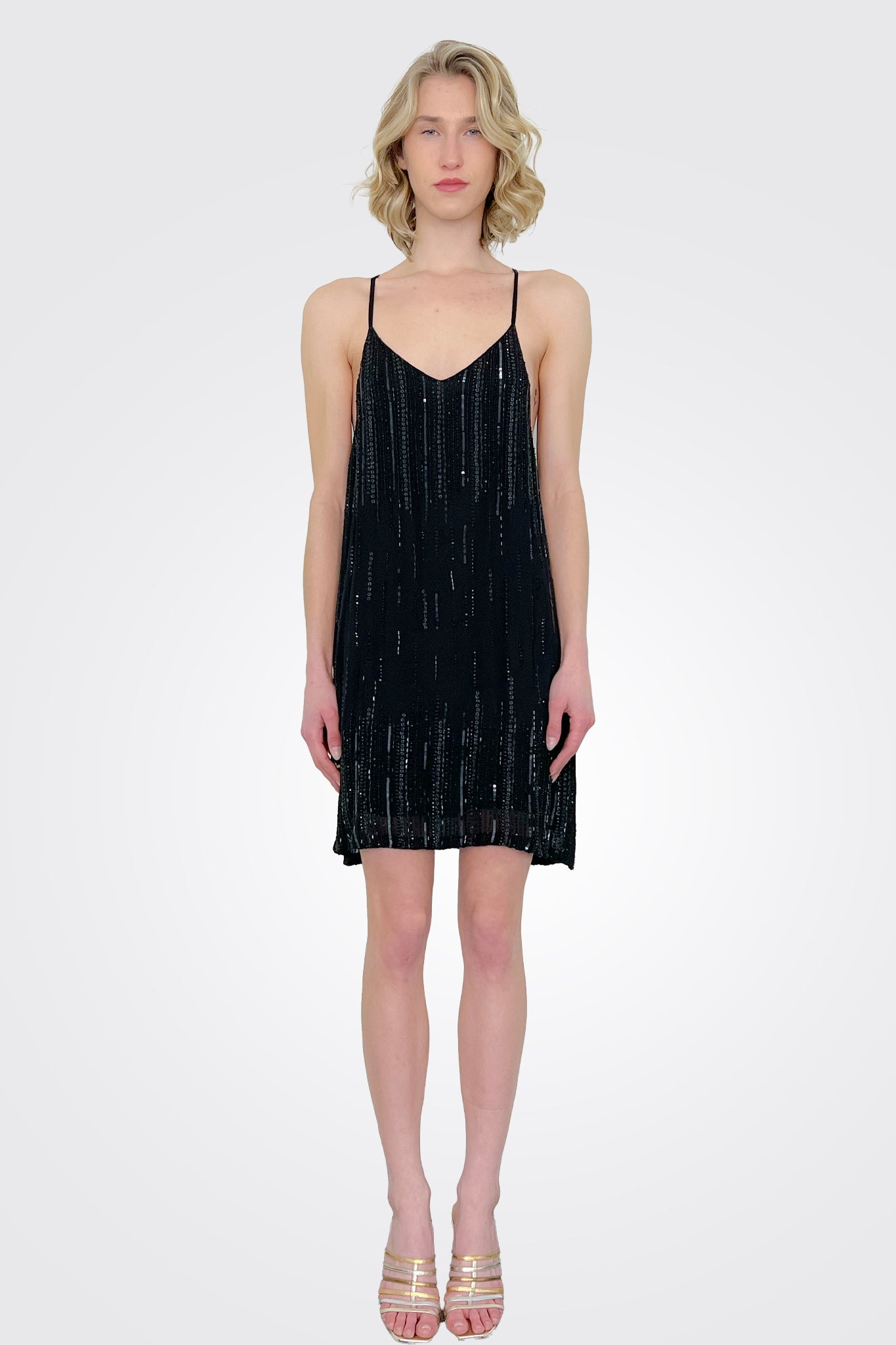 Sequin Mini Dress - Black by MLV | 25 South Boutiques