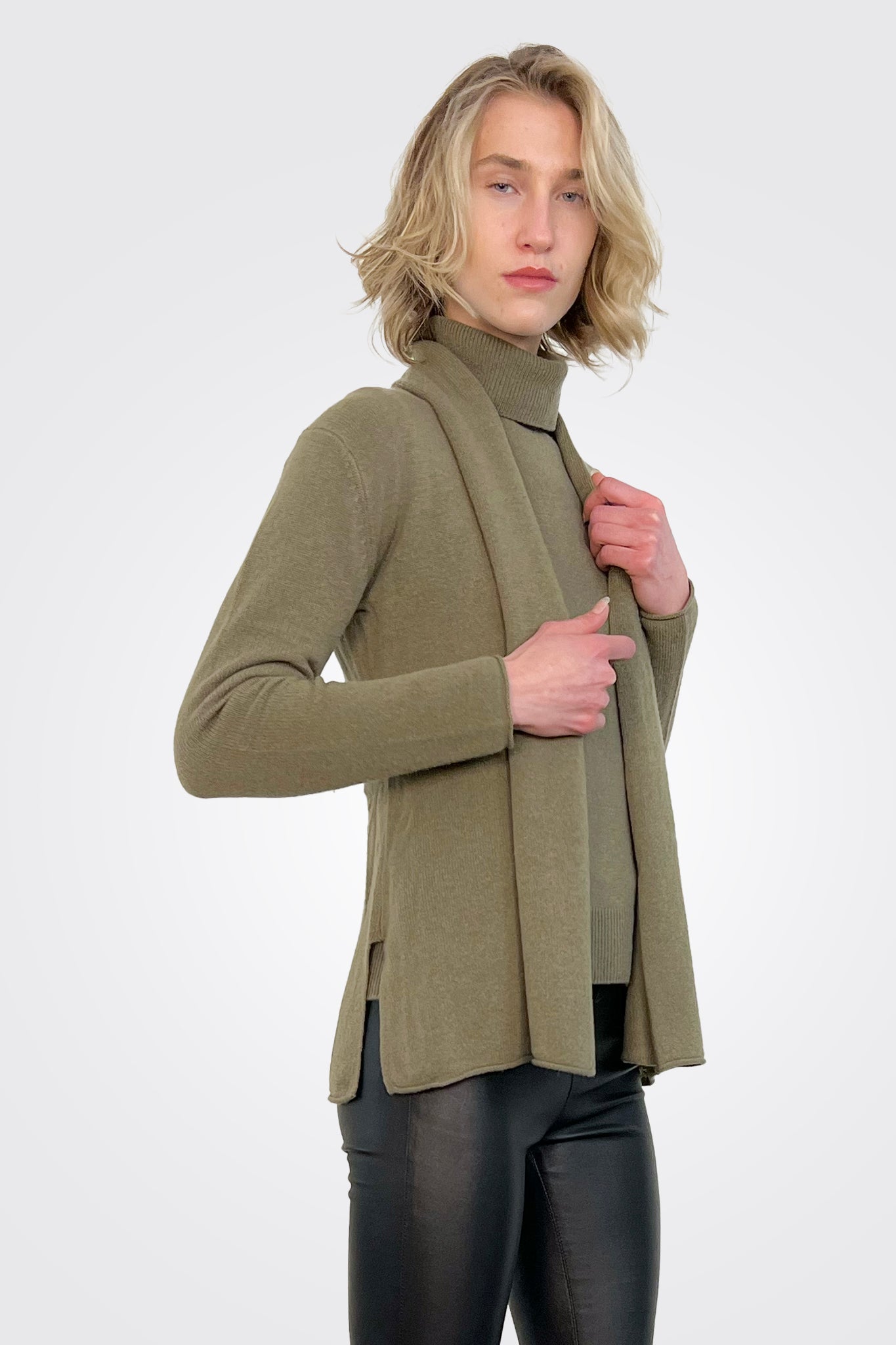 Cashmere Mini Duster - Martini by Alashan Cashmere — alternate view