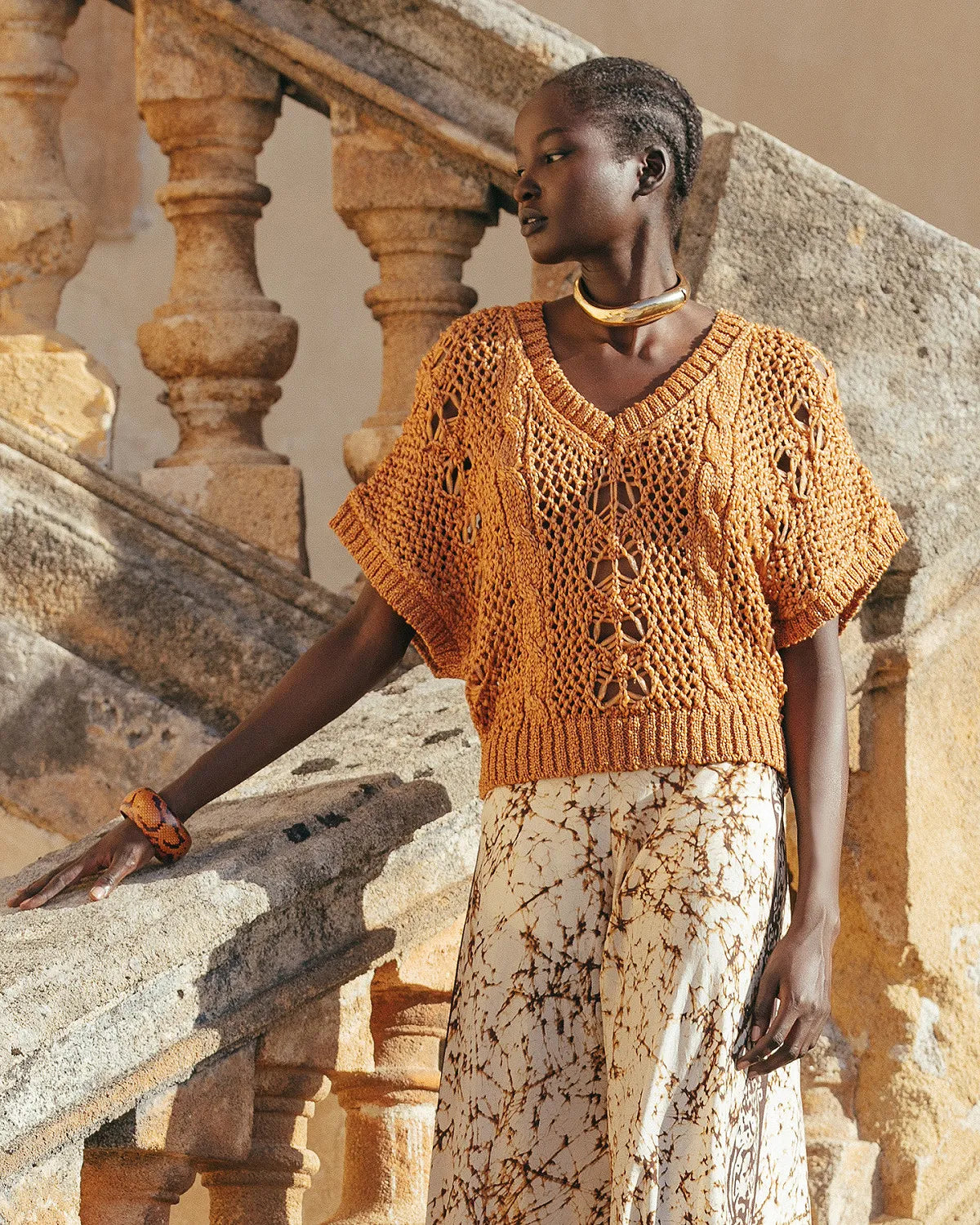 Capria Sweater - Ocre by Mes Demoiselles | 25 South Boutiques