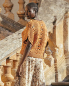 Capria Sweater - Ocre by Mes Demoiselles — view 4