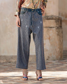 Janis Pants - Blue by Mes Demoiselles — alternate view