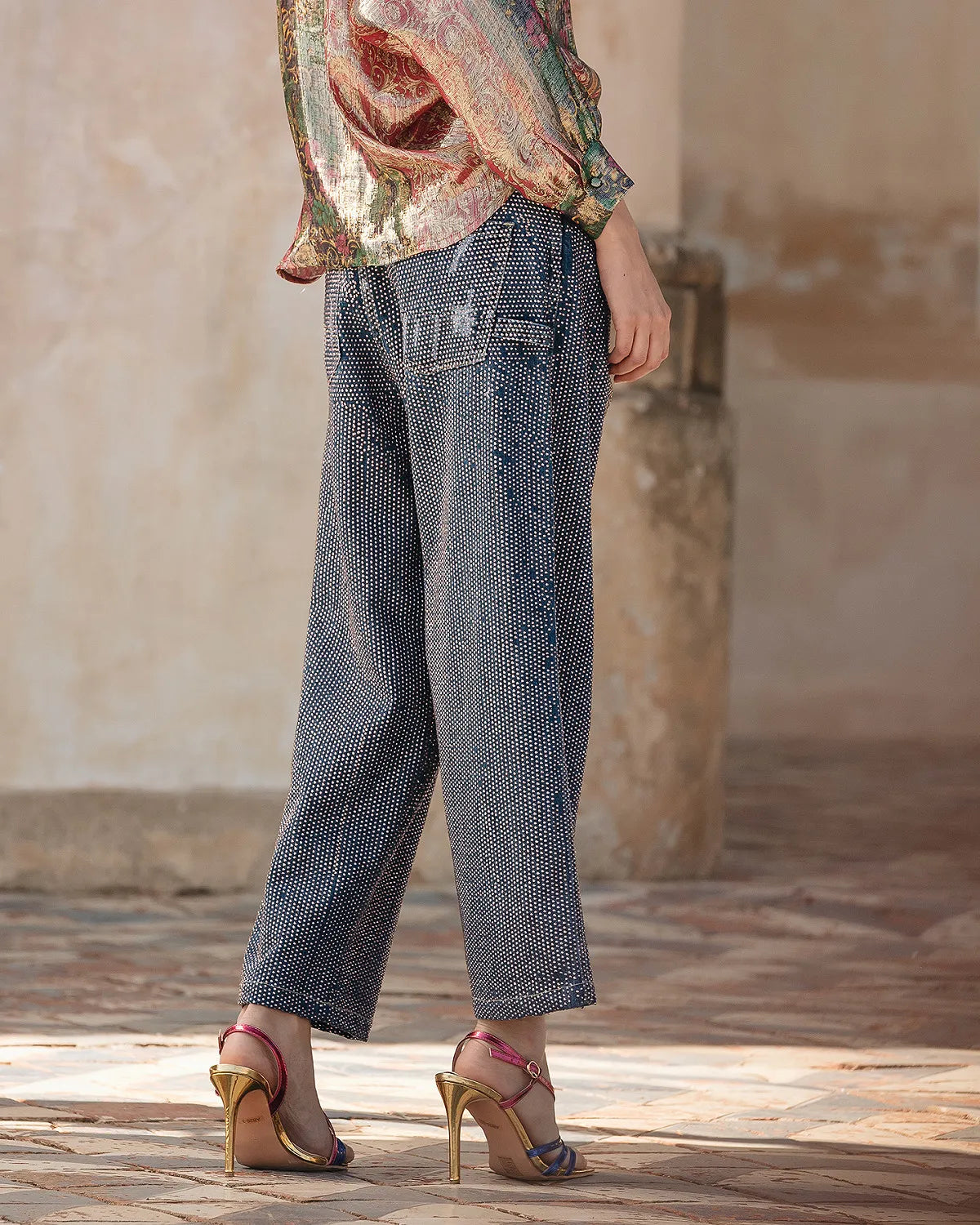 Janis Pants - Blue by Mes Demoiselles — view 4