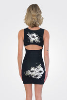 Mini Cutout Dress - Floral by Moschino — alternate view