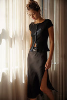 Most Wanted Cardi - Black by Free People — view 4