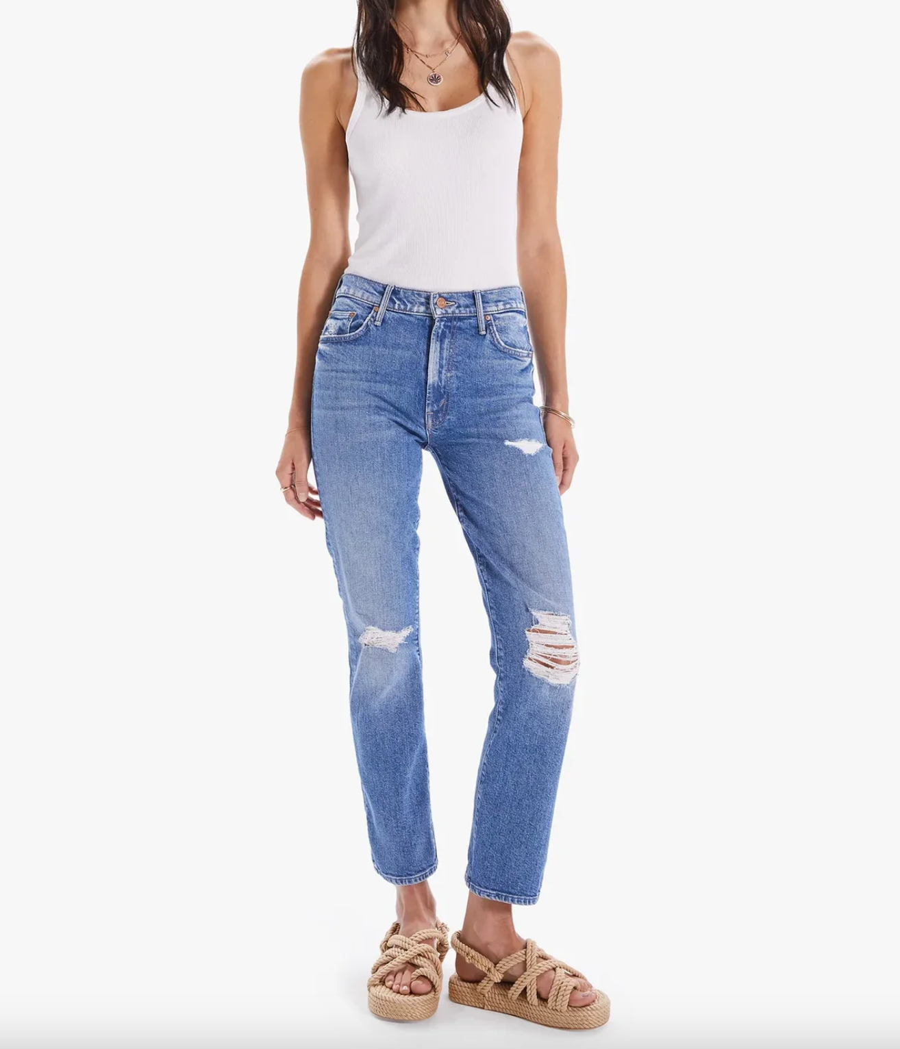 The Insider Ankle - Bloom & Doom by MOTHER | 25 South Boutiques