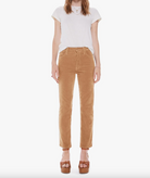 The Tomcat Ankle - Cafe Spice Corduroy by MOTHER | 25 South Boutiques