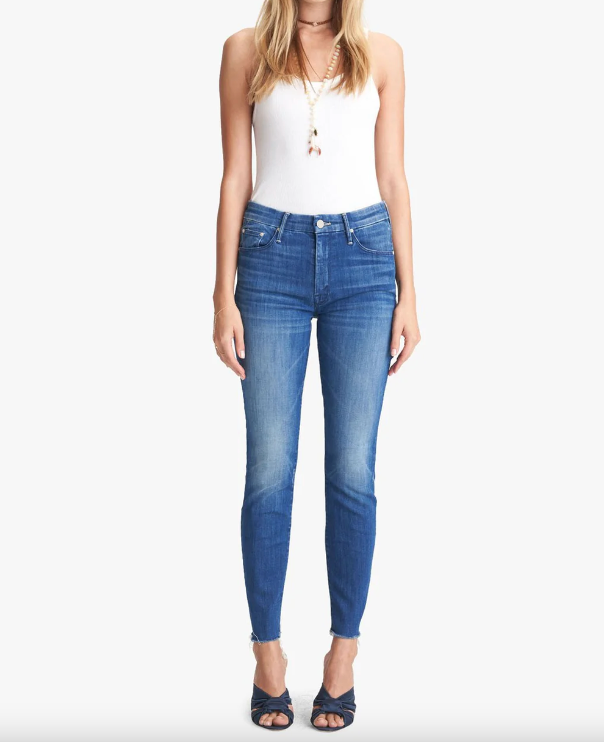 The Looker Ankle Fray - Squeeze It by MOTHER | 25 South Boutiques