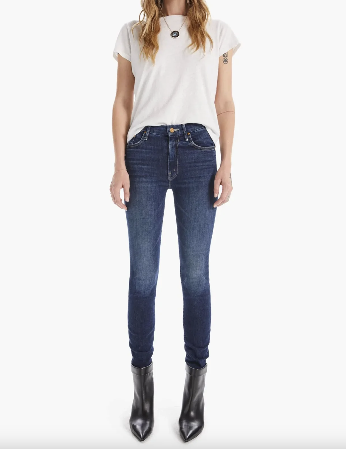 High Waisted Looker - Teaming Up by MOTHER | 25 South Boutiques