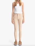 The High Waisted Looker Ankle Fray - Khaki by MOTHER | 25 South Boutiques