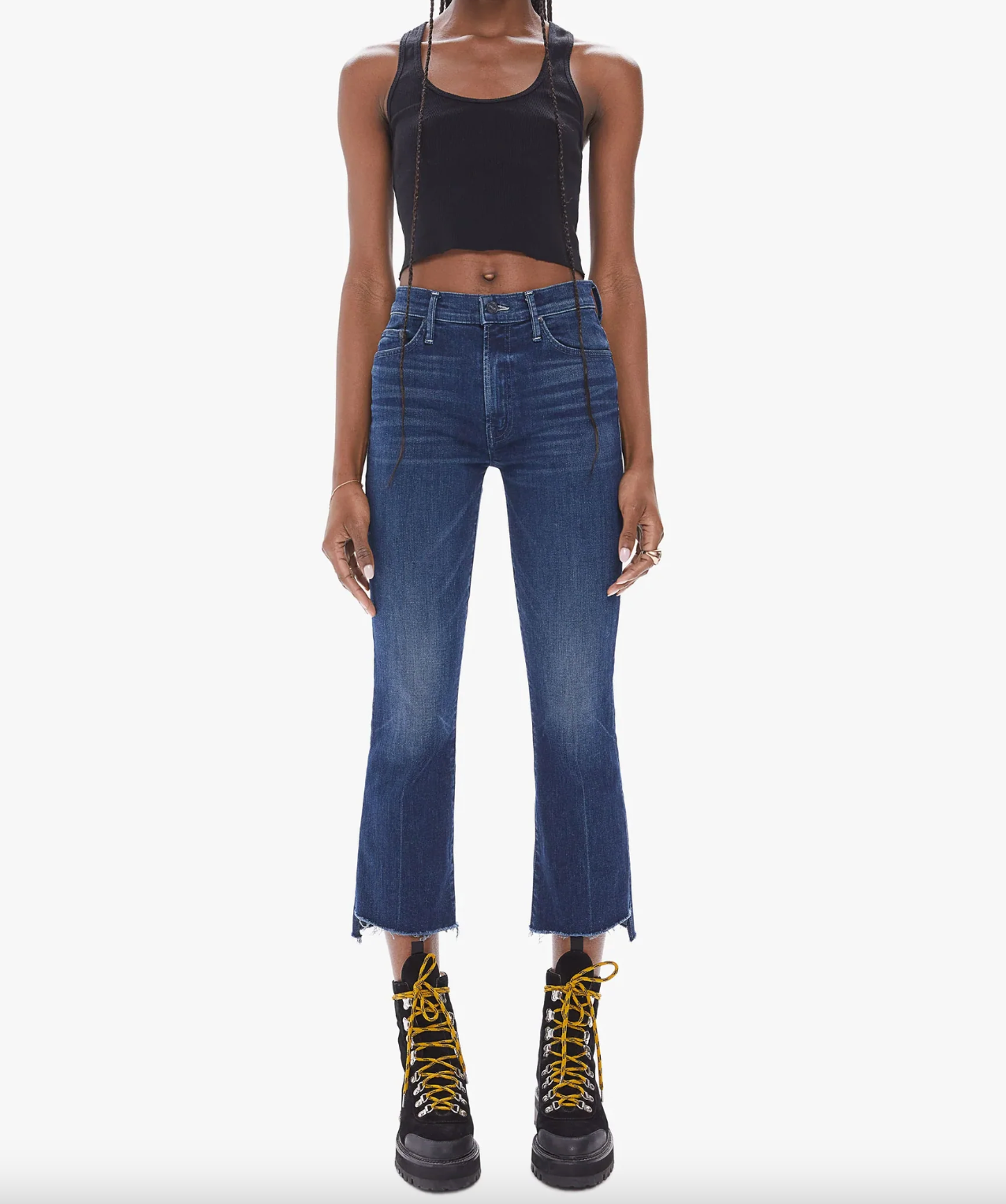 The Insider Crop Step Fray - Good For You by MOTHER | 25 South Boutiques