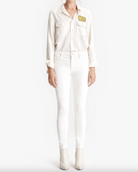 The Looker Ankle Denim - Cream Puffs by MOTHER | 25 South Boutiques