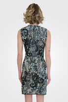 Metallic Sleeveless Knit Dress - Multi by Missoni — view 3