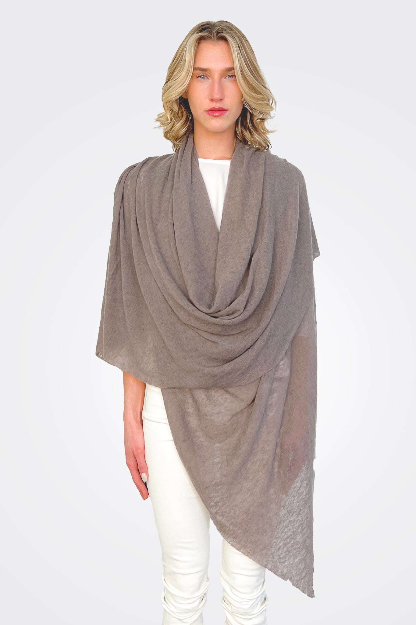 Cashmere Scarf - Mud by Pin1876 — alternate view