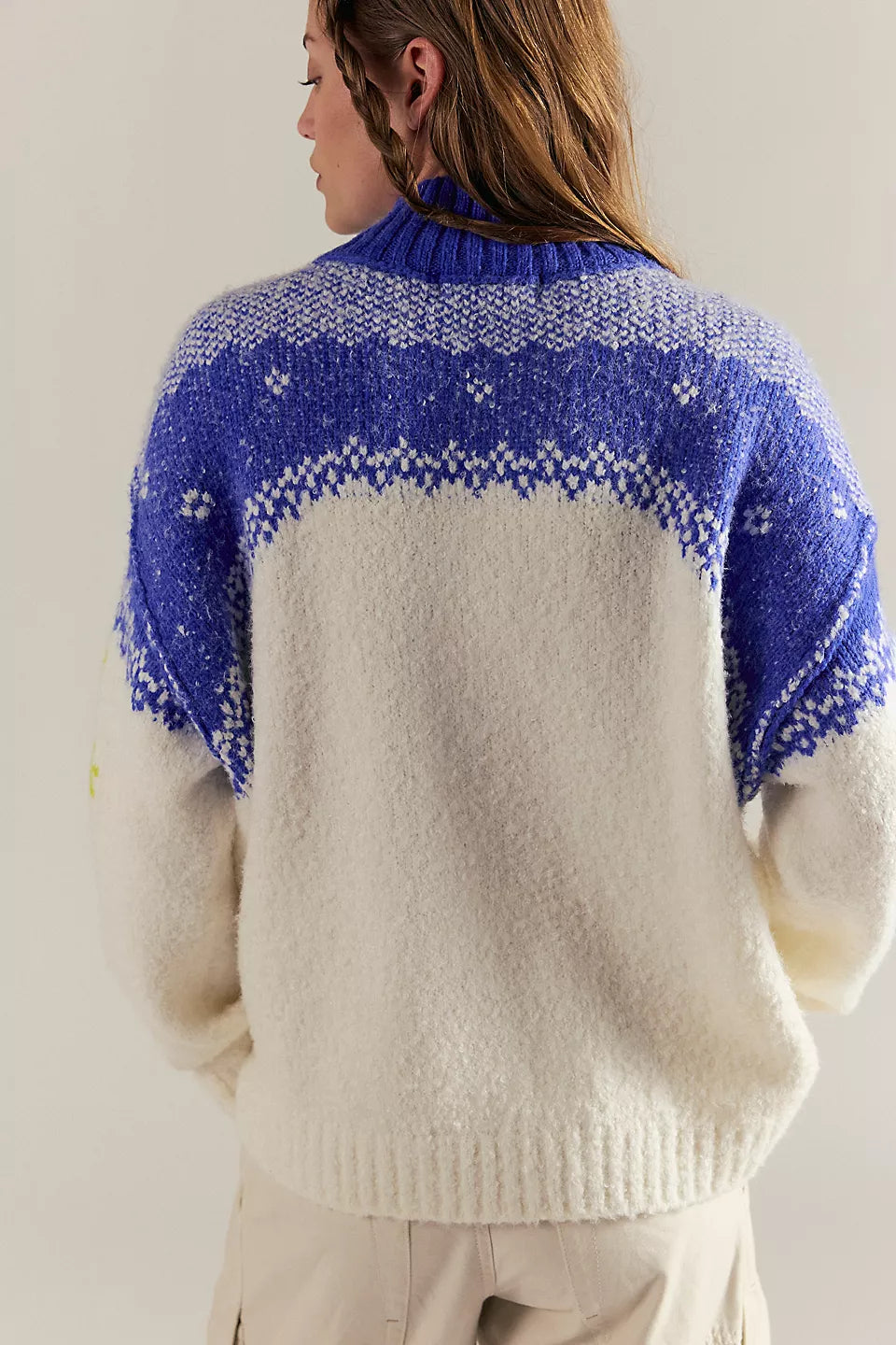 Mythical Knit Sweater - Starlight Combo by Free People — view 3
