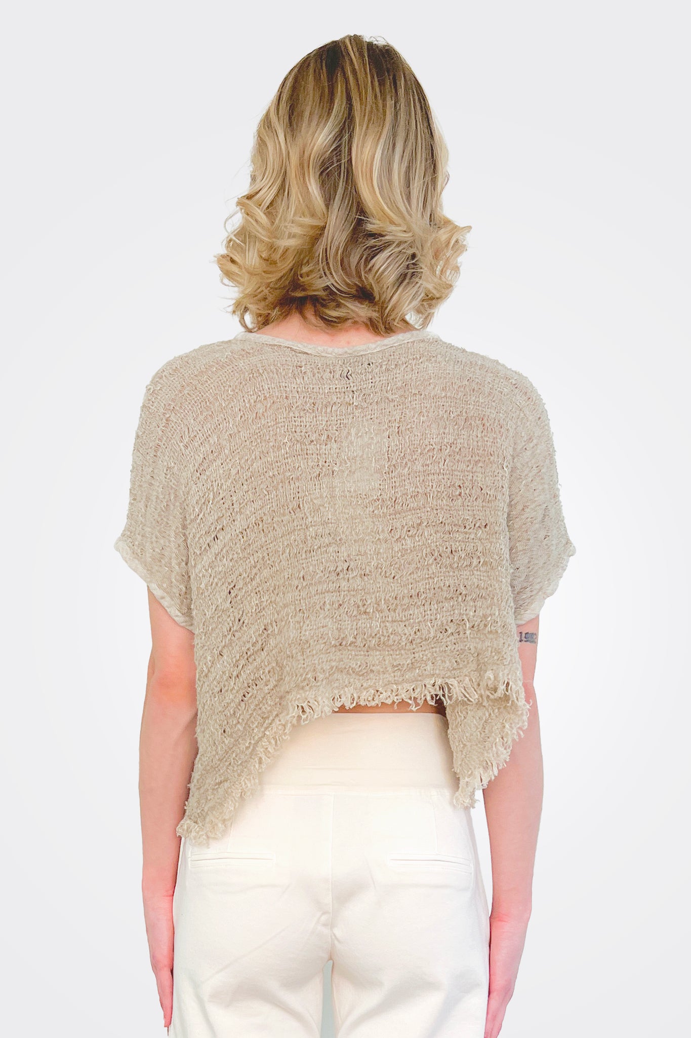 Icaro Shirt - Natural by Brunella — alternate view