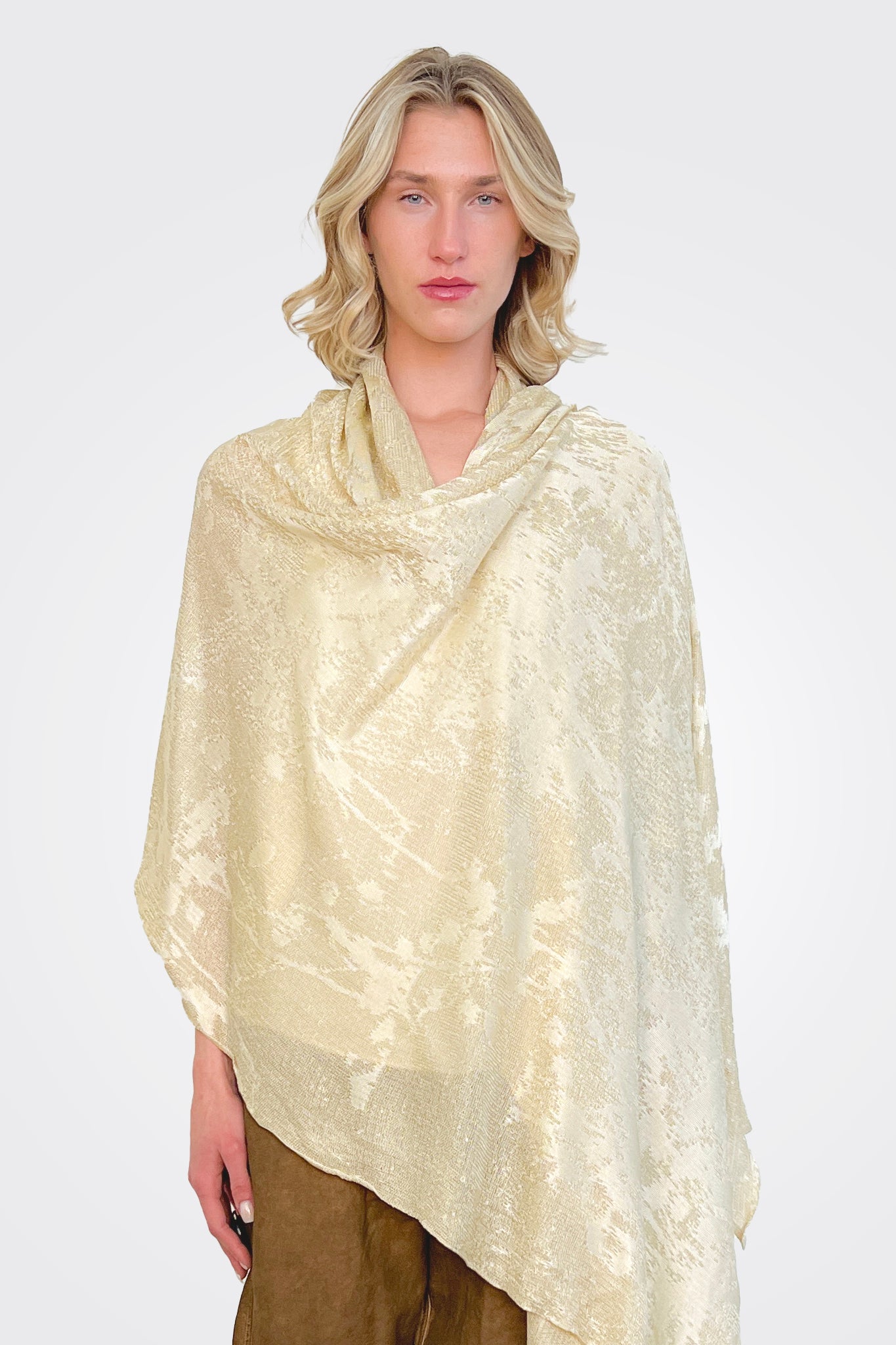 Shawl - Natural by Serie Numerica — view 3