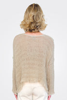Maglia Palma Pullover - Natural by Brunella — alternate view