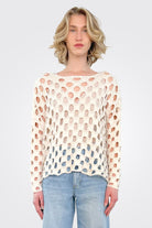 Lula Cutout Pullover - Cream by Shannon Passero | 25 South Boutiques
