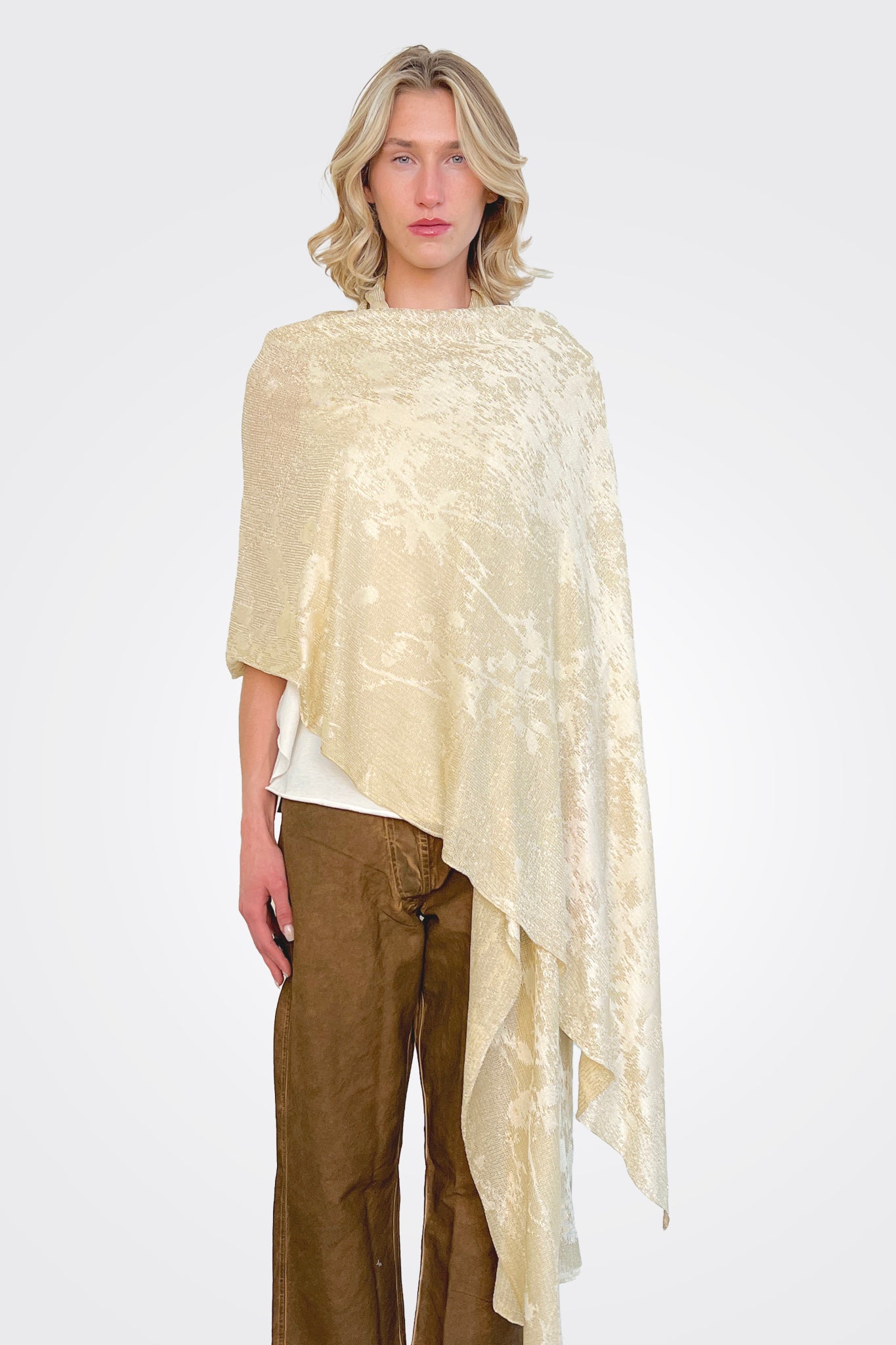Shawl - Natural by Serie Numerica | 25 South Boutiques