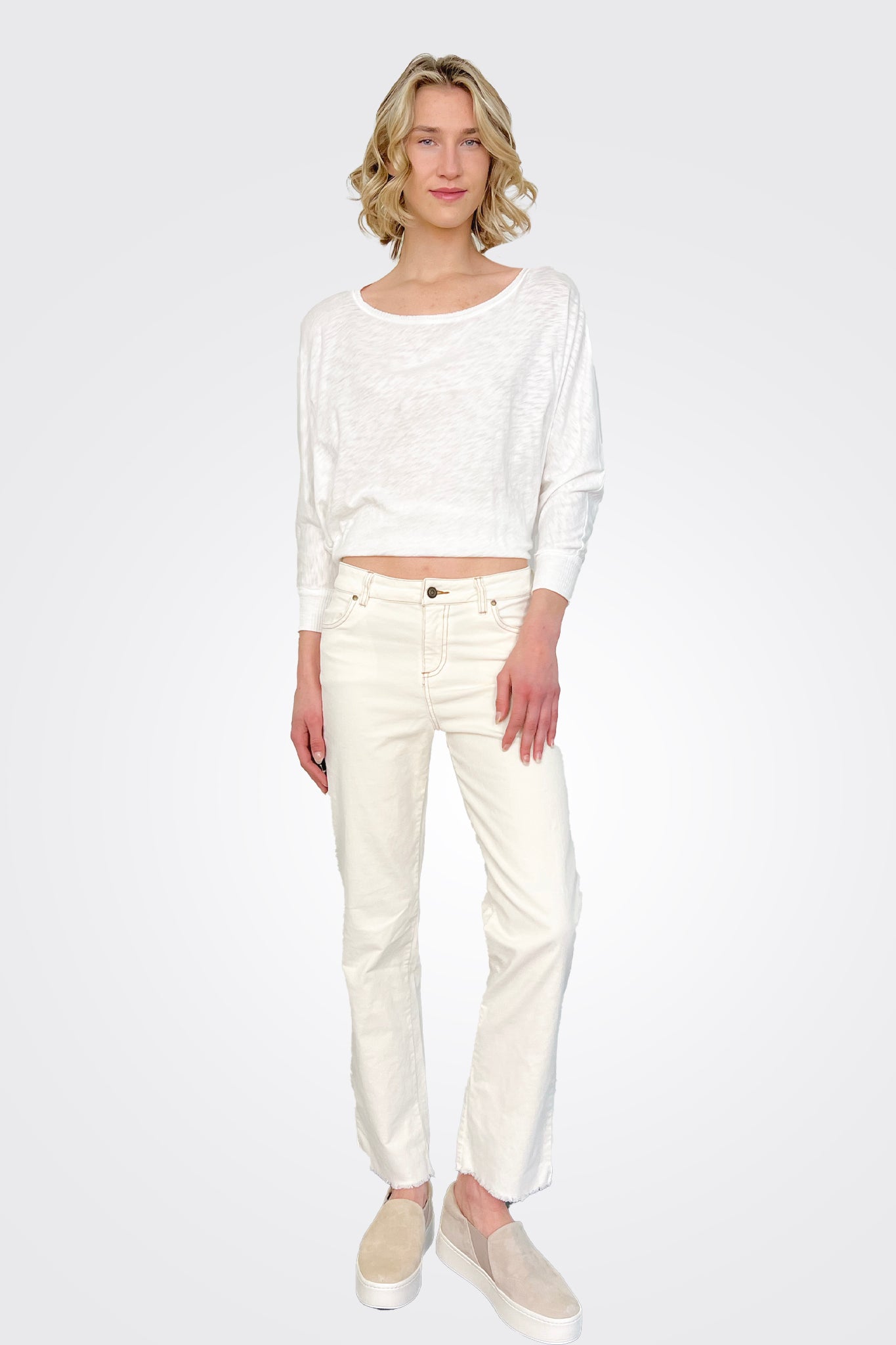Raven Ankle Fray - Natural by HelloNite | 25 South Boutiques