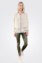 Nina Faux Leather Skinny  Pant - Army by Rag & Bone | 25 South Boutiques