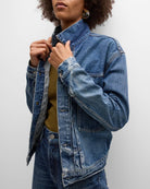 Carpinteria Denim Jacket - Blue by Moussy — alternate view