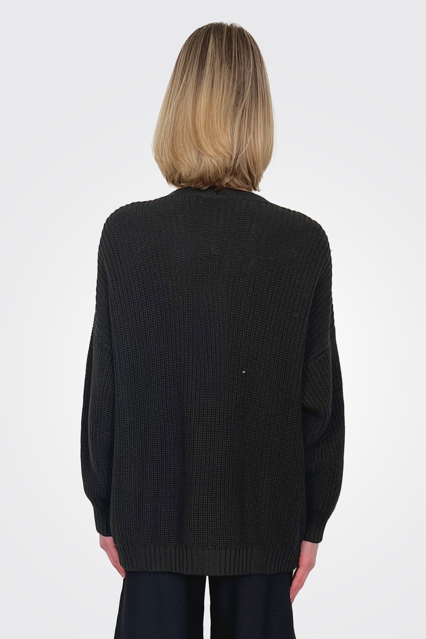 Cardigan - Black by Liviana Conti — alternate view