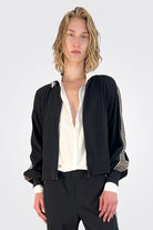Wild Blouson - Black Tweed by Indies — alternate view