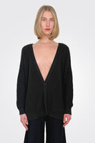 Cardigan - Black by Liviana Conti | 25 South Boutiques