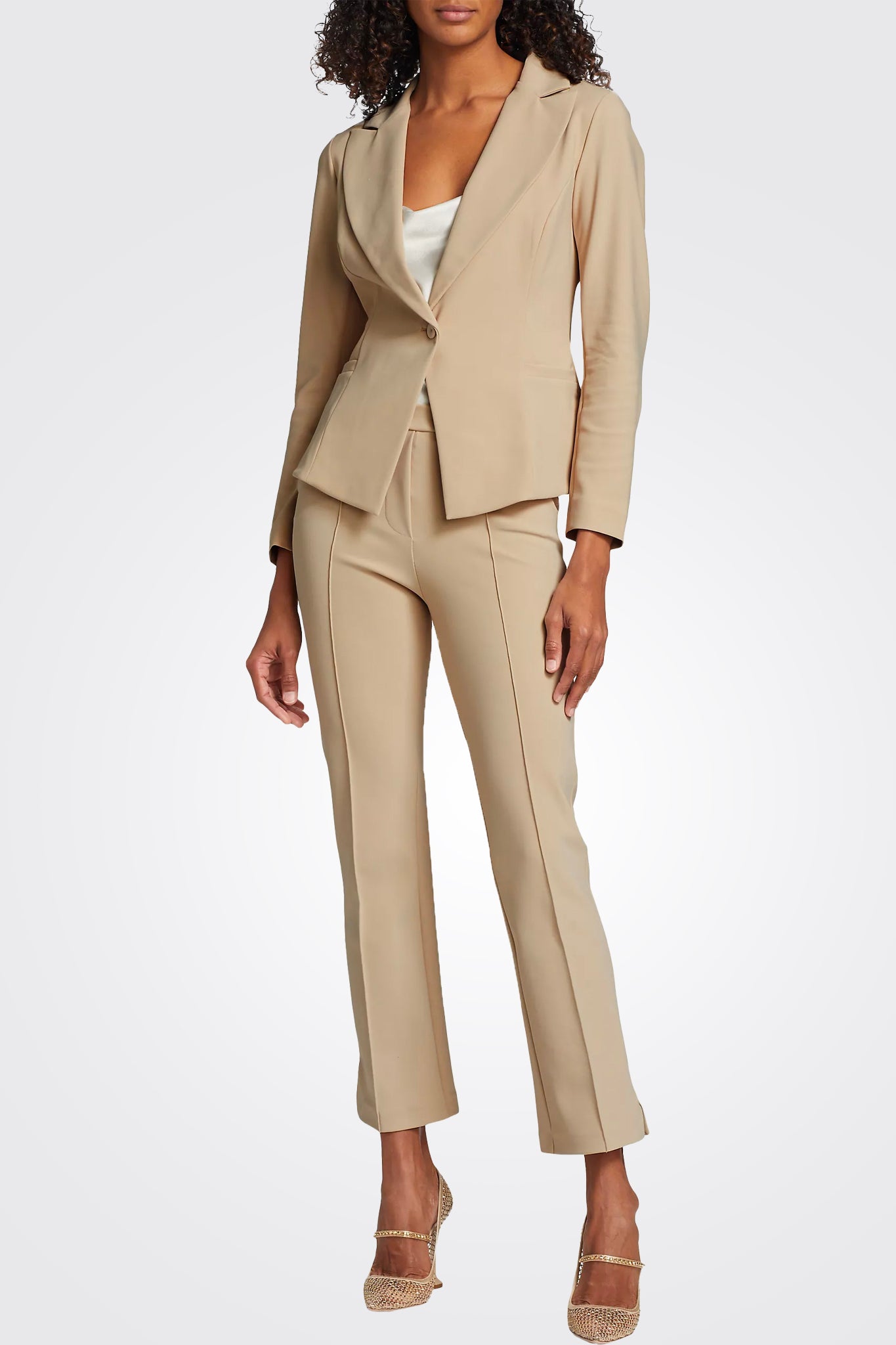 Nuccia Crop Pants - Sabbia by Chiara Boni | 25 South Boutiques