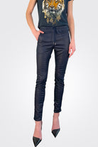 Shely Pants - Navy Snake by Bevy Flog — alternate view