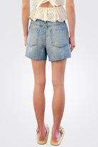 Elastic Waist Shorts - Cleo by Oat NY — view 3