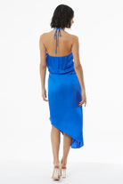 Andrea Draped Slip Dress - Ocean by Young Fabulous & Broke — alternate view