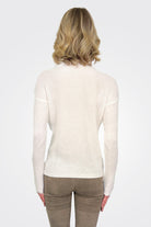Fitted Turtleneck Sweater - Off White by Private 0204 — view 3