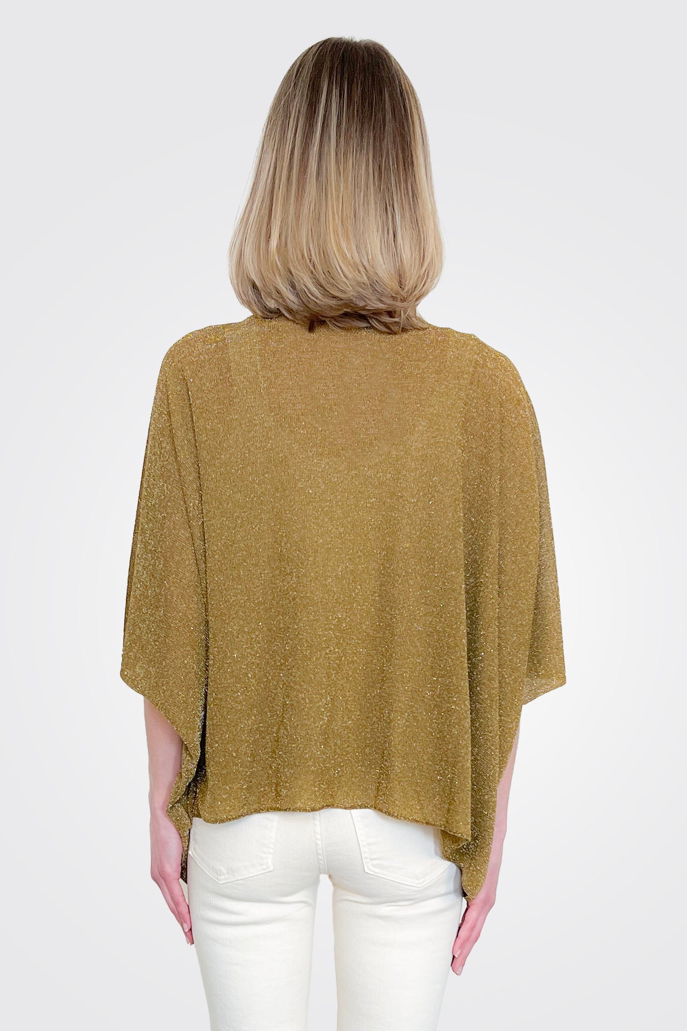 Divina Lurex Cardigan - Oil by Momonì — alternate view