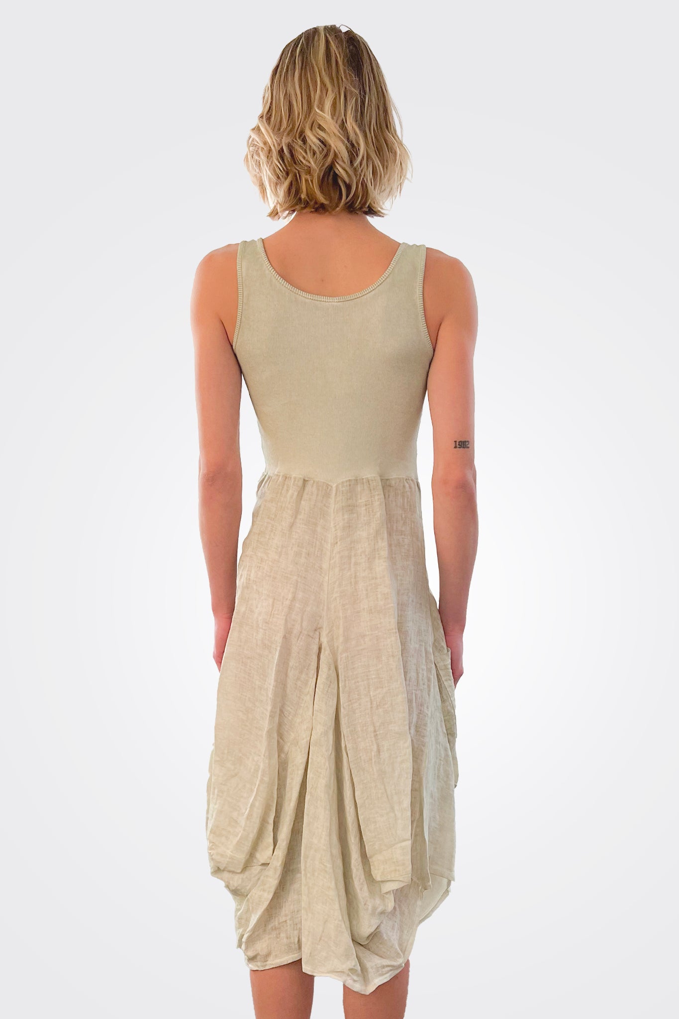 Linen Magic Dress - Olivia by Inizio — view 4