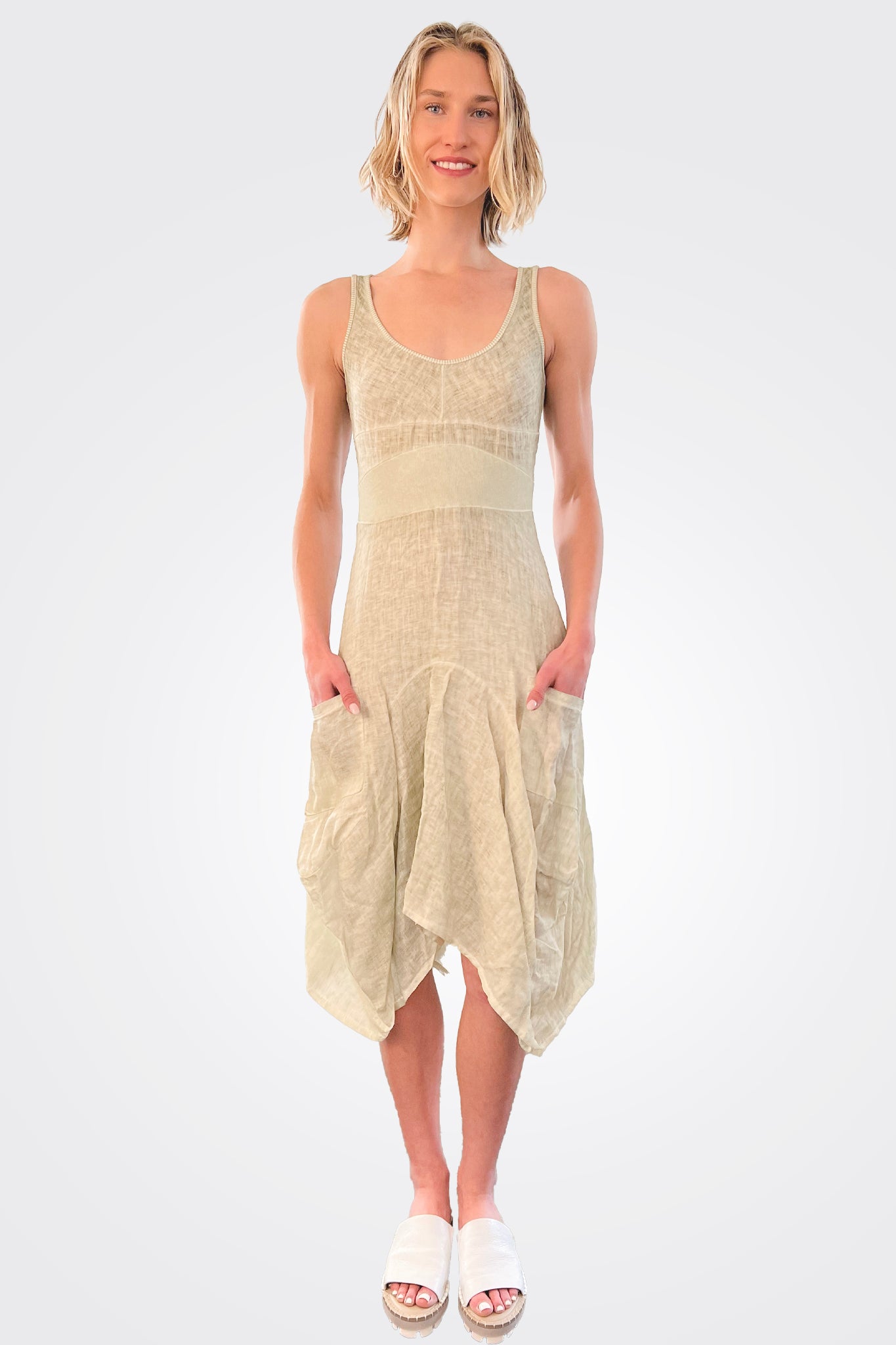 Linen Magic Dress - Olivia by Inizio | 25 South Boutiques
