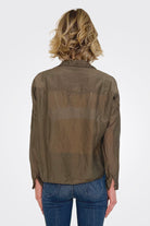 Ramona Shirt - Olive by CP Shades — alternate view