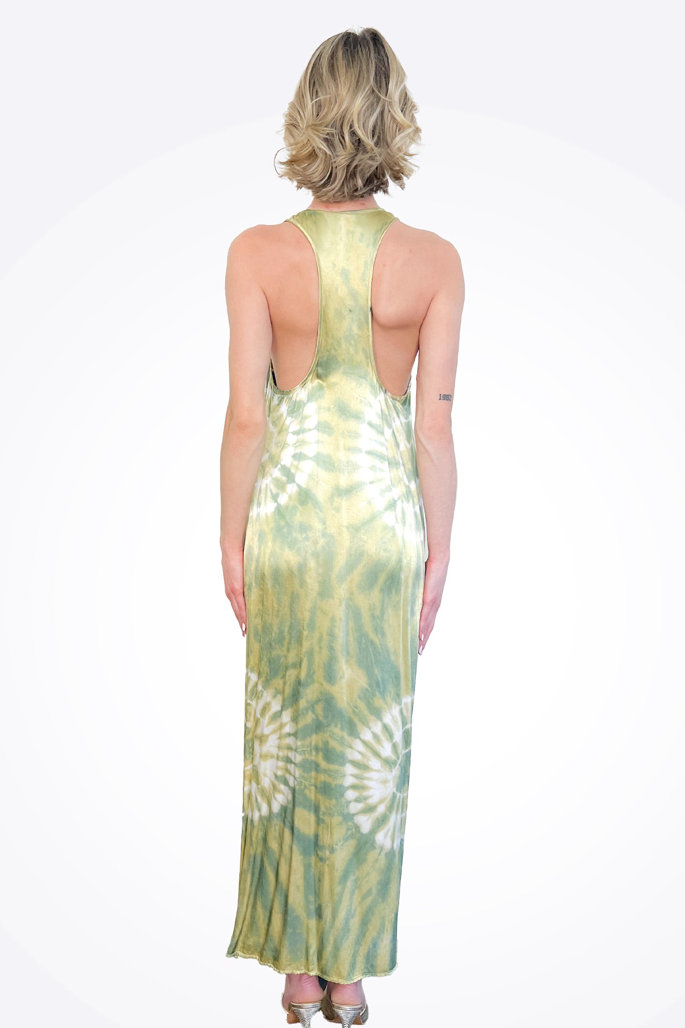 Copal Dress - Olive Multi by Young Fabulous & Broke — view 3