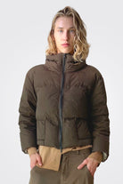 Coat w/ Real Goose Down - Olive by Transit Par-Such | 25 South Boutiques