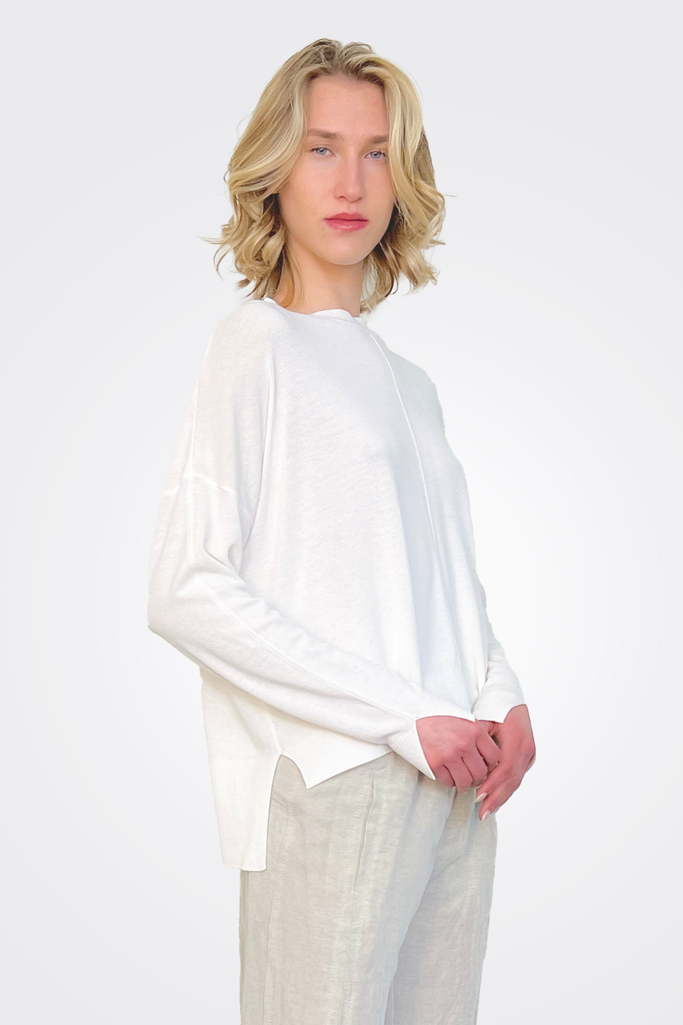 Sweater Shirt - Off White by Beate Heymann — alternate view