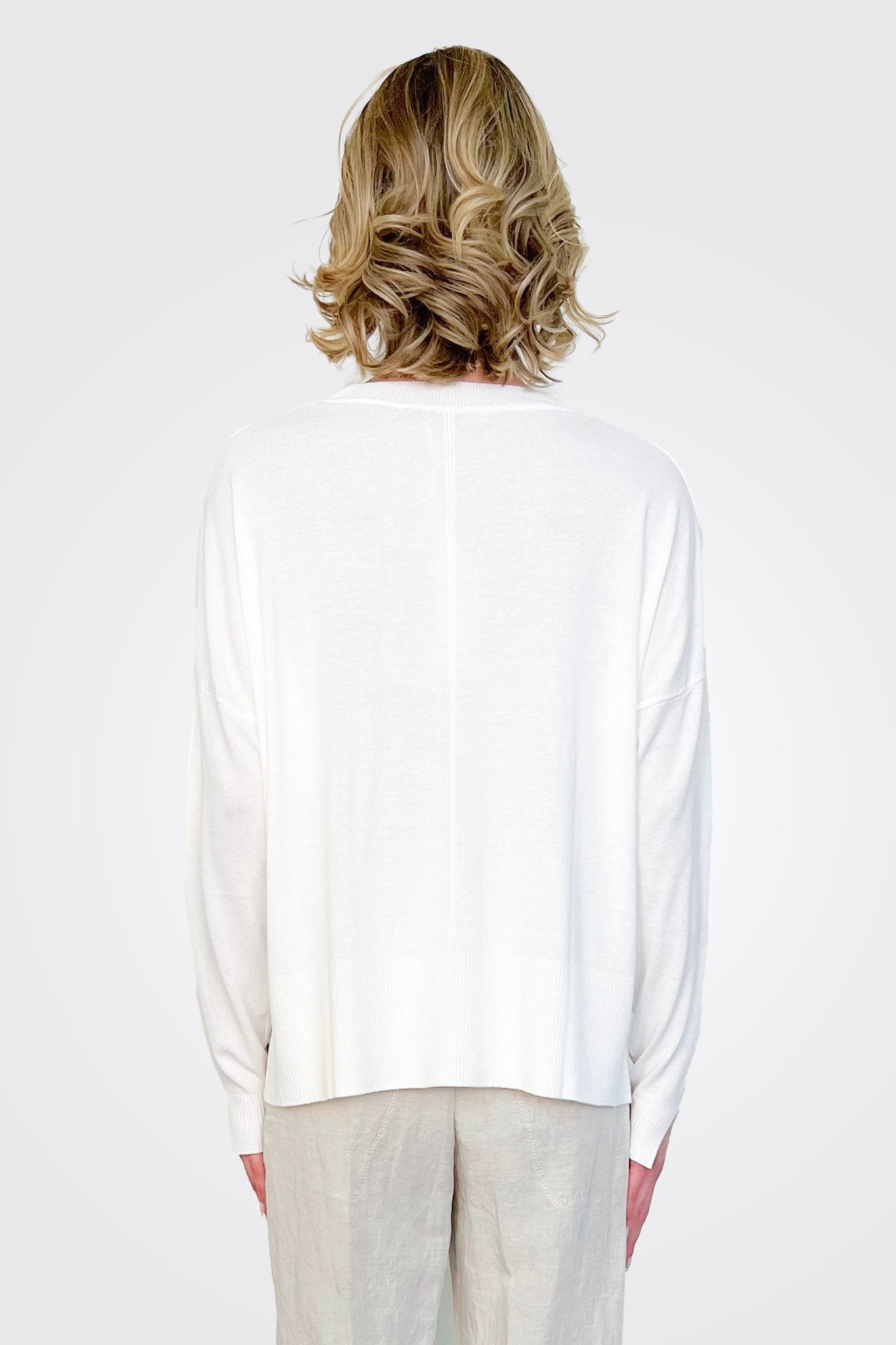Sweater Shirt - Off White by Beate Heymann — view 3