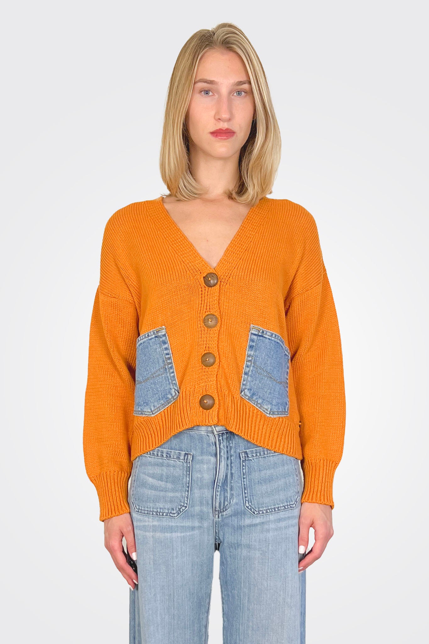 Cortland Cardigan - Desert Orange by Shannon Passero | 25 South Boutiques