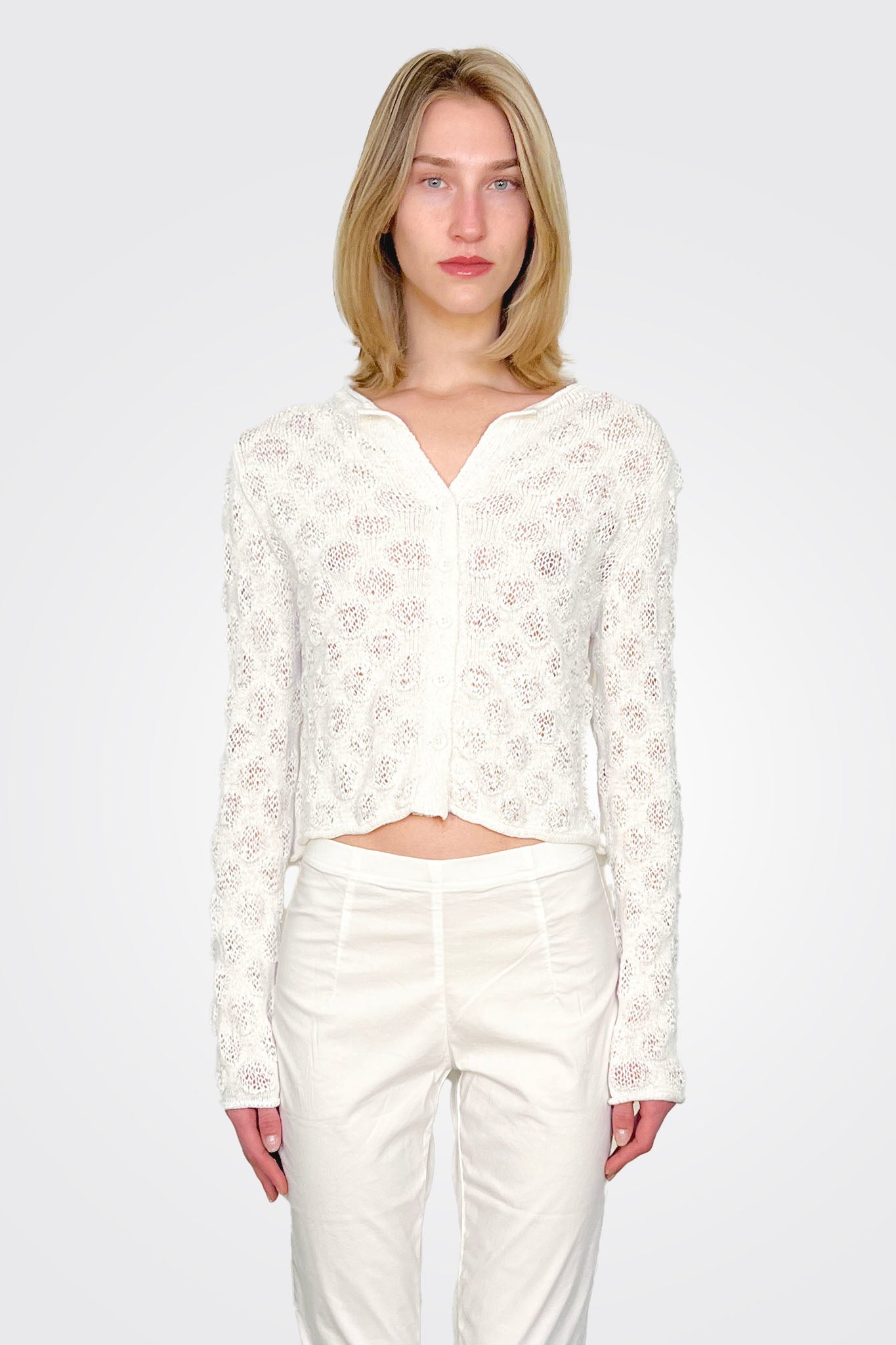 Cardigan - Off White by Rundholz | 25 South Boutiques