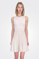 Skater Knit Dress - Pale by Moschino — alternate view