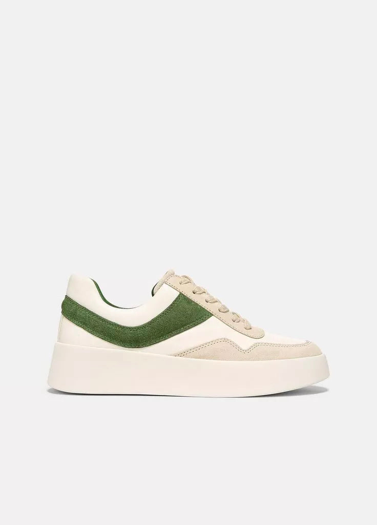 Warren Court Leather Suede Sneaker - Palm Leaf by Vince | 25 South Boutiques