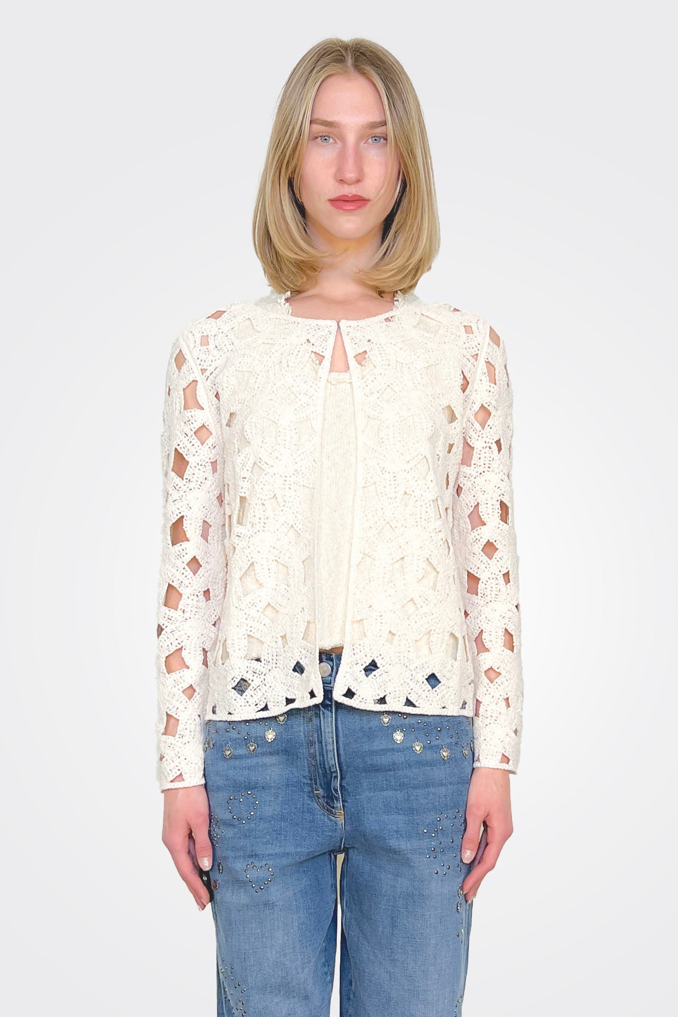 Knit Cardigan - Panna by Seventy Venezia | 25 South Boutiques