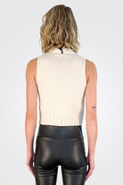 Cardigan Vest - Panna by Serie Numerica — alternate view