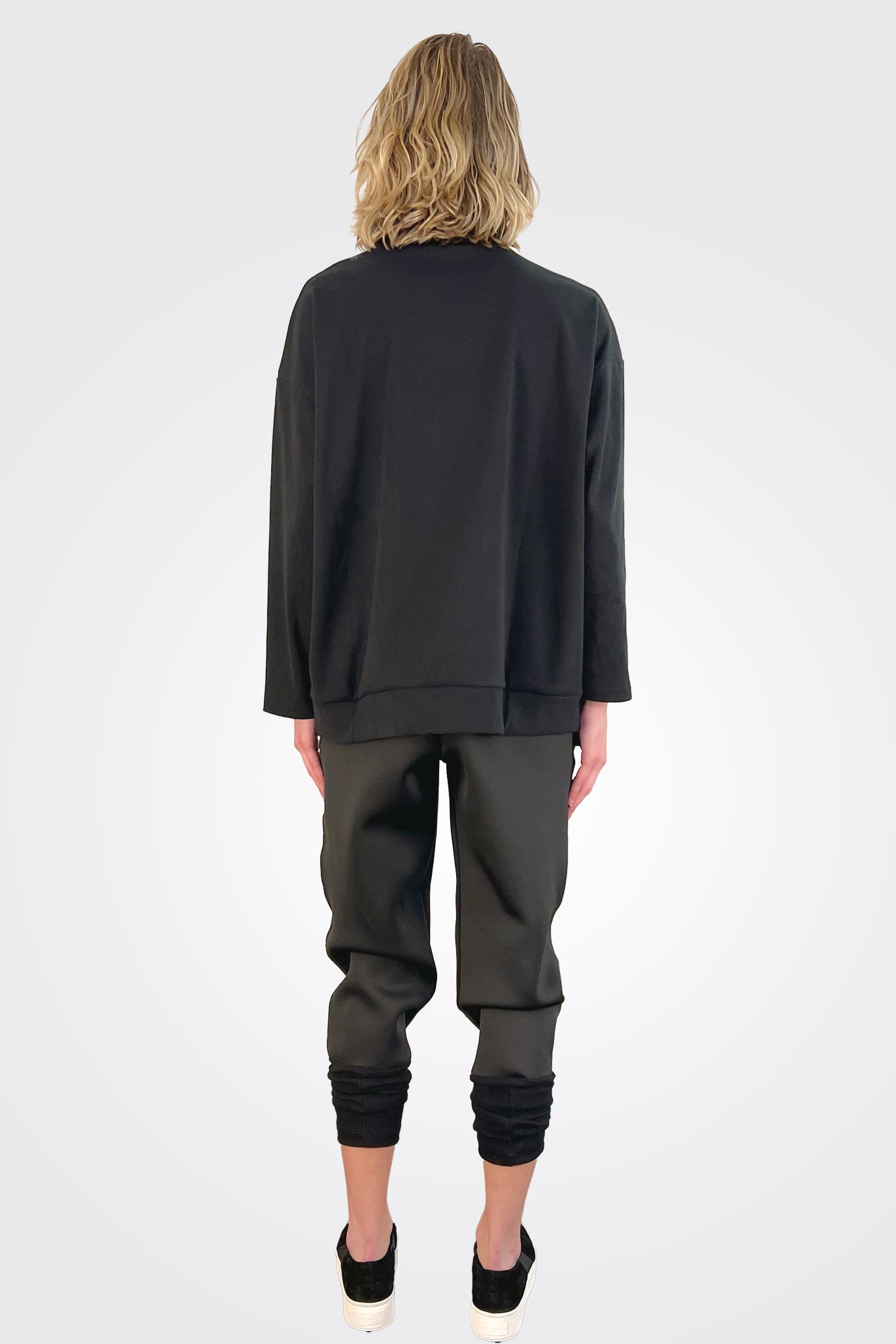 Mars Patch Pants - Black by Riss — alternate view
