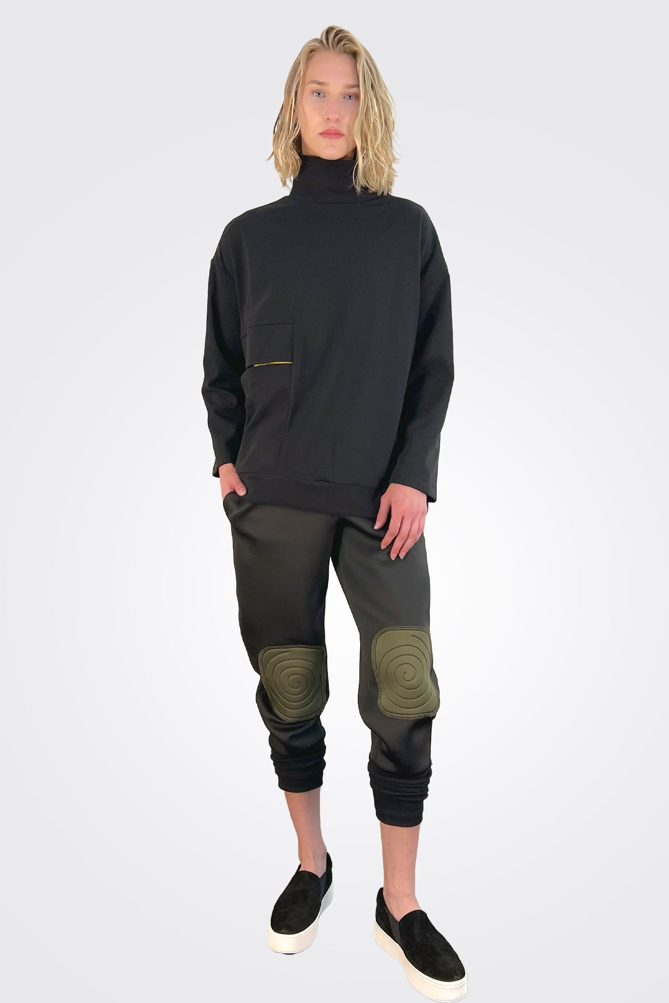Mars Patch Pants - Black by Riss | 25 South Boutiques